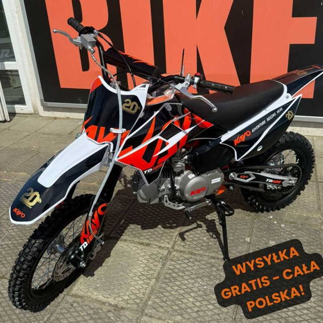 Nowy Cross Pit Bike Kayo TD 125 - Wysyłka GRATIS cała Polska!