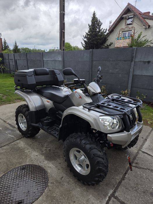Cf Moto 500  Long 4x4 Dokumenty L7e 15kW. Jedyne 2100 km przebiegu!