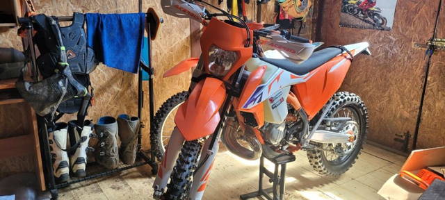 KTM 150 EXC TPI model 2023