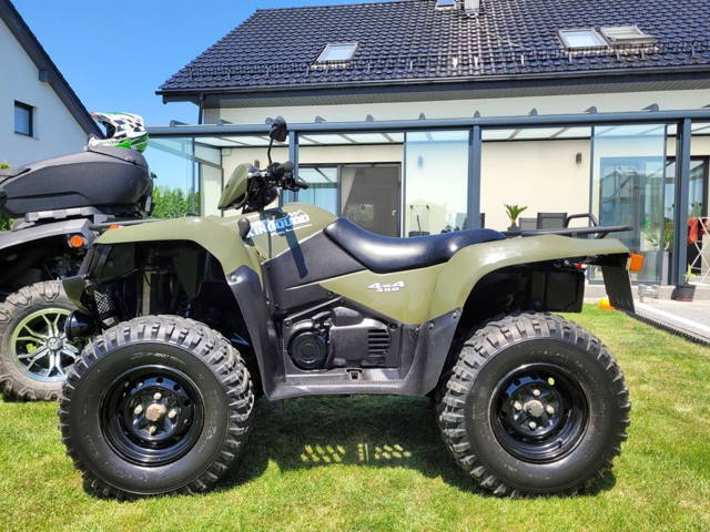 Suzuki kingquad zarejestrowany