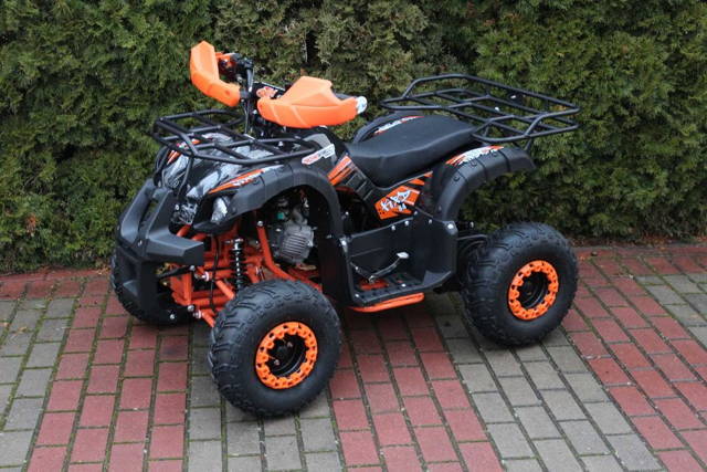 Quad 110 125 aut. 1+1 odpalany na rozrusznik regulacja prędkości pilot