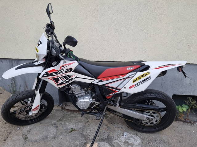 Beta 125 supermoto na kat B 15km