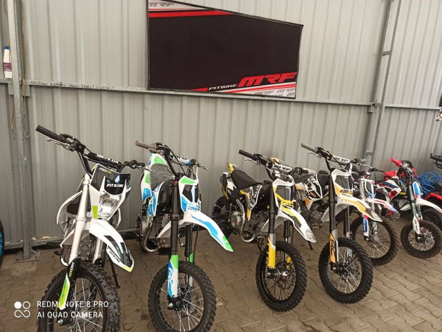 NOWE MRF cross 140 RC lub 120 i 80 elektryczne pitgang KAYO