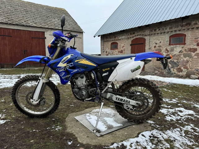 Yamaha WR250F rok 2004 HOMOLOGACJA + zbroja, buty, kask