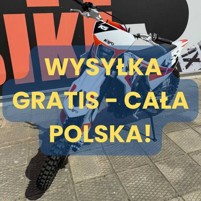 Nowy Cross Dirt Bike KAYO K5 300 ENDURO- Wysyłka GRATIS cała Polska!