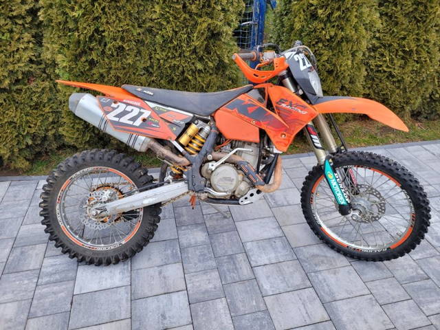KTM EXC 450 RFS 2006/2007 zarejestrowany + akrapovic