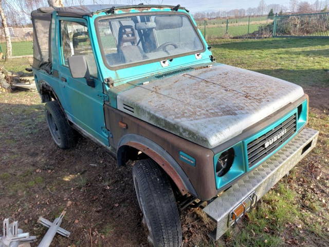 suzuki samurai bez silnika
