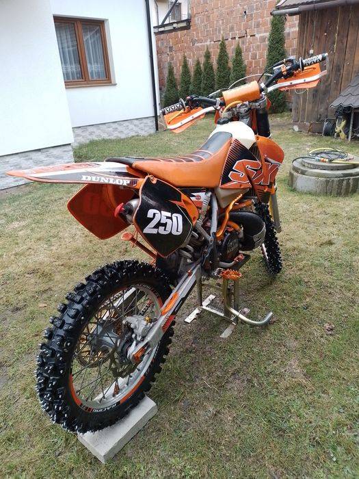 Zamiana ! Ktm sx 250  1998 doinwestowany .dwa komplety kół