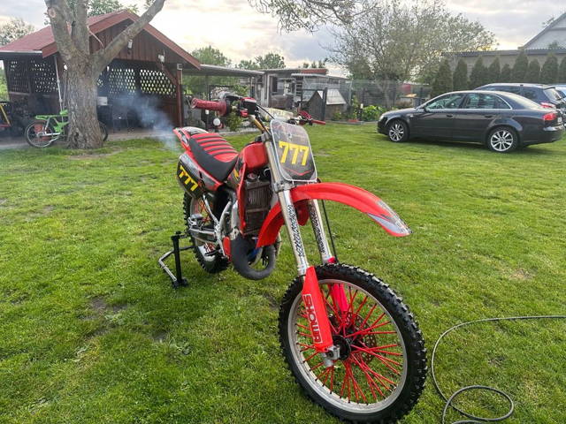 Honda cr 125 po remoncie
