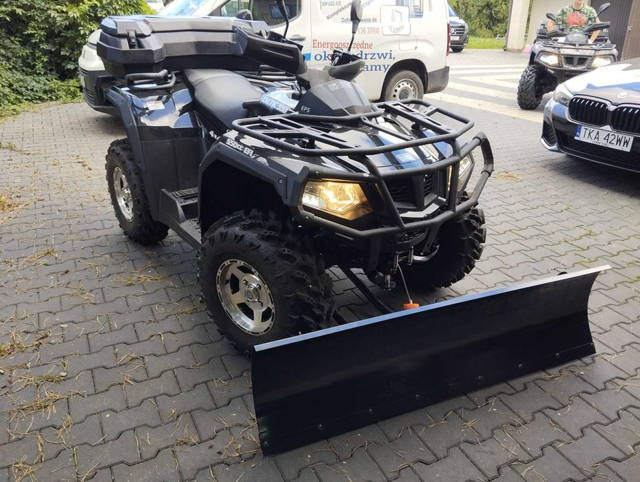 Quad Hisun Tactic 550 4x4 FV VAT23% NOWY 2024 Pług i Kufer