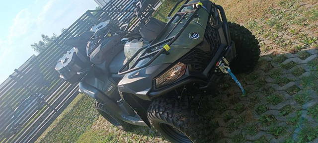CF Moto 625L Touring, zarejestrowany na T3B na 2 osoby. Gwarancja.