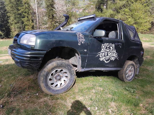 Suzuki grand vitara 4x4 cabrio terenowe zdrowa rama zamiana quad bus
