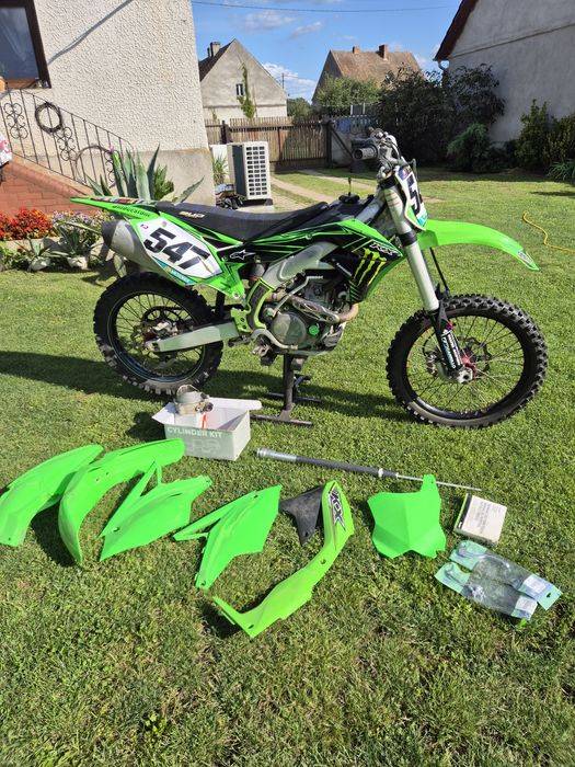 Kawasaki 450 na dotarciu