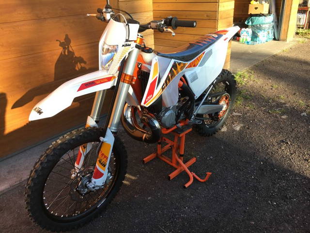 KTM 250 EXC six days spain 2017
