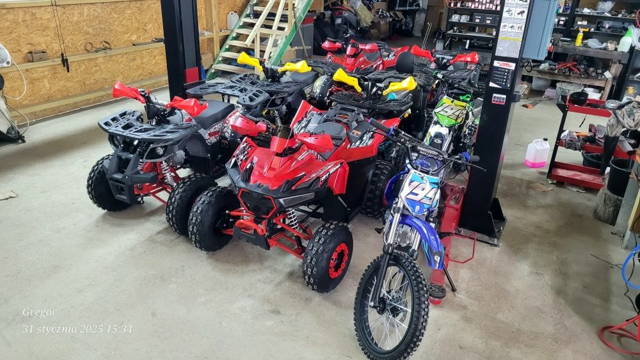 Nowe quady marki barton gwarancja Transport