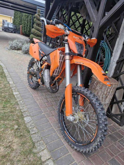 KTM EXC 125 2t , KAT A , KAT B. Po odbudowie.