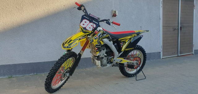 Suzuki Rmz 250 rok 2014 Super Stan Boyesen Nowe opony crf