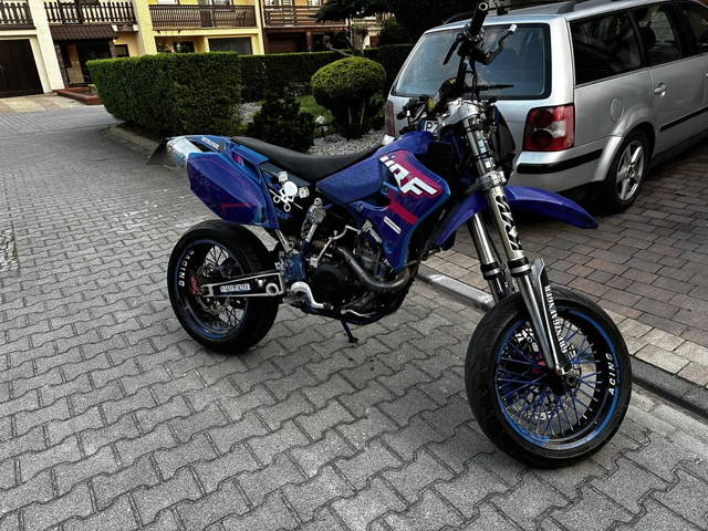 Yamaha wr 450f supermoto
