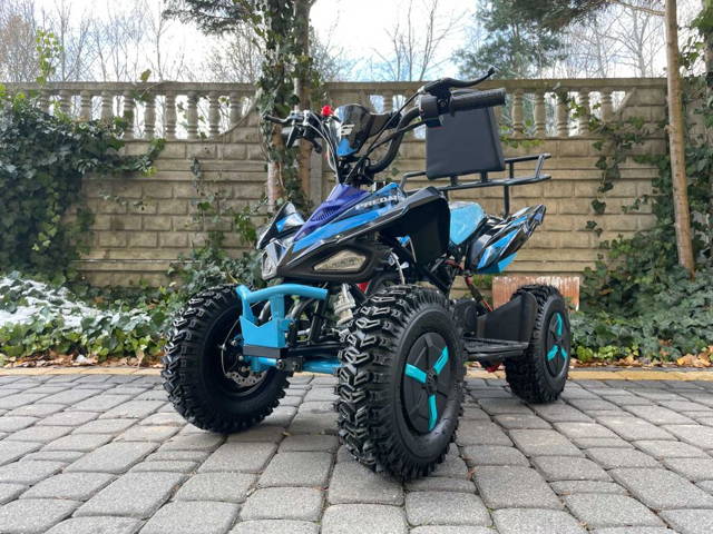 MINI QUAD SPALINOWY 50cc / Pelikan Predator / Duże koła / Raty Oparcie