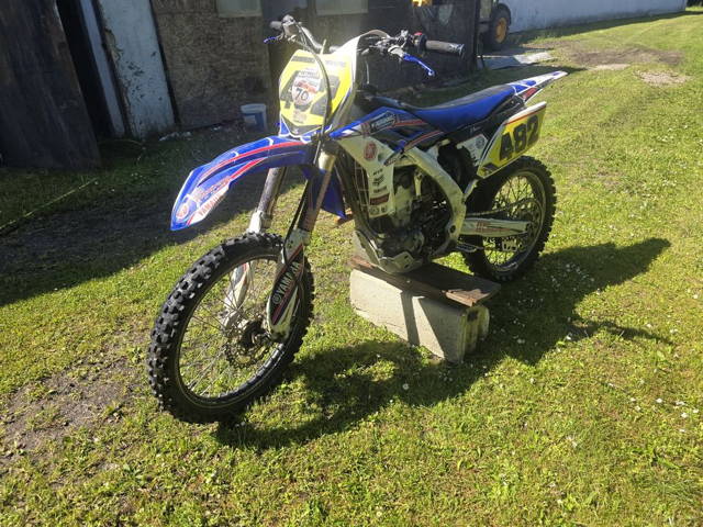 Yamaha yz250f 4t 2012r cross
