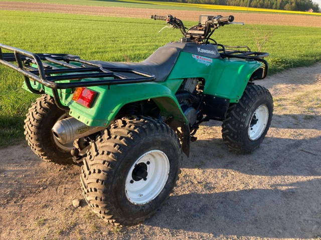 Quad atv kawasaki 400 4x4 sprawny!  Transport nie 500 trx grizzly big