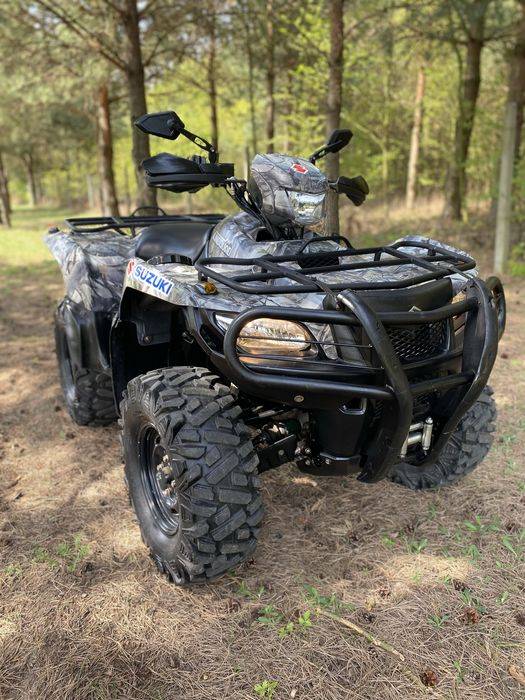 Quad Suzuki Kingquad 750 AXI 2015r, sprowadzony homologacja.
