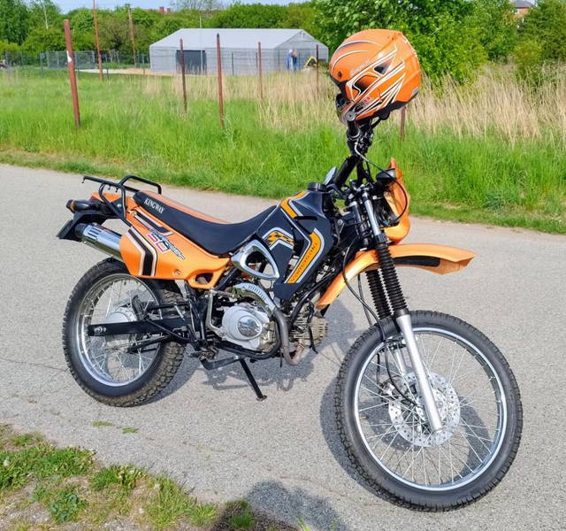 Sprzedam motorower enduro cross Kingway Yamasaki poj. 50 cm3  2010r