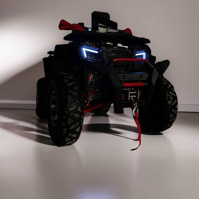DUŻY QUAD 250cc Pelikan Nero // Wyciągarka hak alufelgi raty dostawa