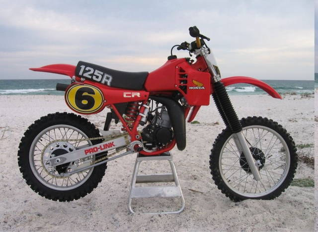 HONDA CR 125 2T 1982r ! KLASYK ! ( yz kx rm 250 490 mx 500 cz cross )