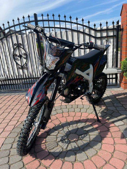 Cross 125 cm3 4 Biegi STARTER ELEKTRYCZNY + Kopka KXD 2025 KOŁA 17/14