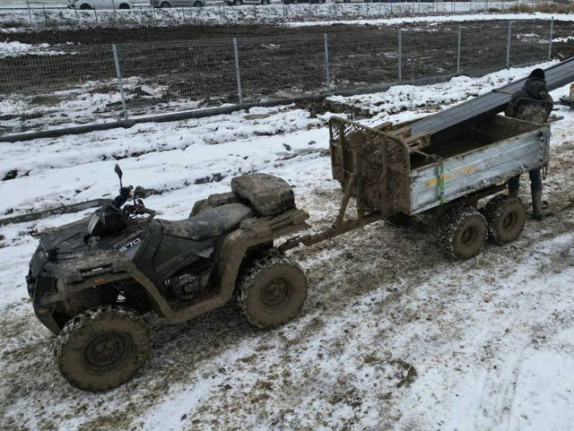 quad polaris sportsman 570 wyciągarka grzane manetki LED FV 23%