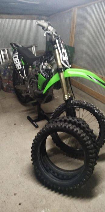 Kawasaki kxf 450 możliwość zamiany
