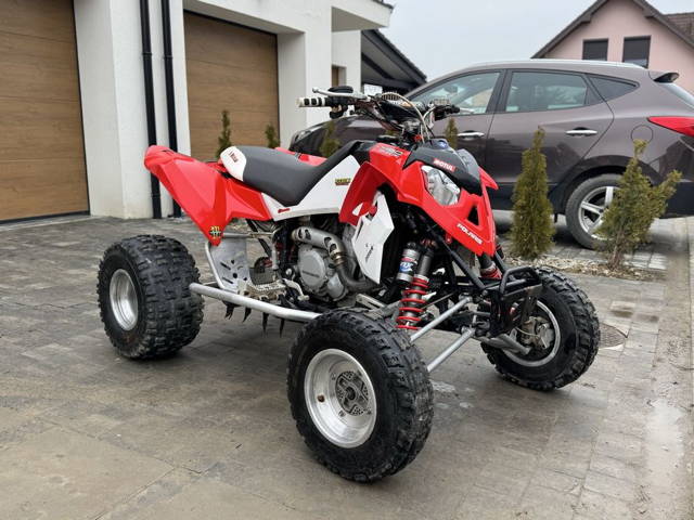 Polaris Outlaw 450 MXR Homologacja L7e Yoshimura