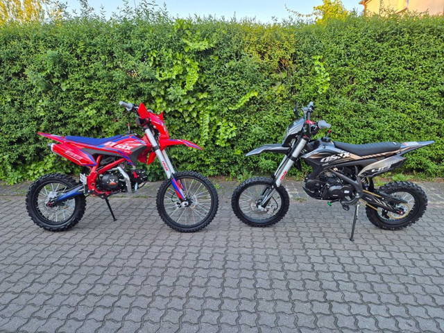 NOWY Cross Asix XB-48 125ccm 17/14 oraz 19/16 Manual Lampa  2025rok