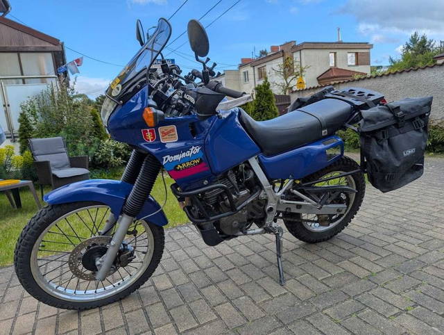Honda nx650 Dominator RD02 - motocykl Dual Sport / Adventure. Arrow