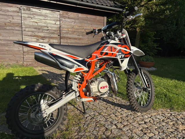 Sprzedam motor cross Kayo  tt140 -pierwszy właściciel