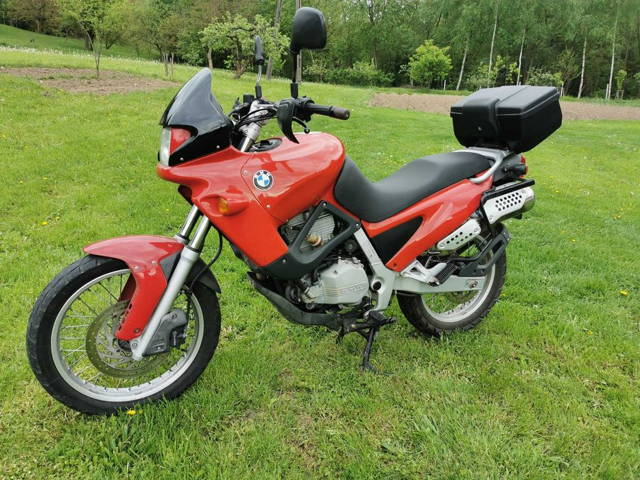 BMW F650 od motocyklisty, ładny stan, oryginalny kufer, 1994 rok