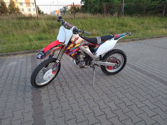 Honda CRF-250-R Homolgacja
