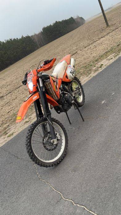 Ktm lc4 400 po generalnym remoncie całego silnika