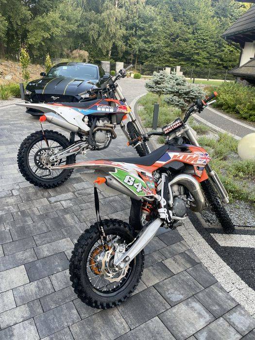 Sprzedam dwa motocykle KTMSX85 + KTMSXF250