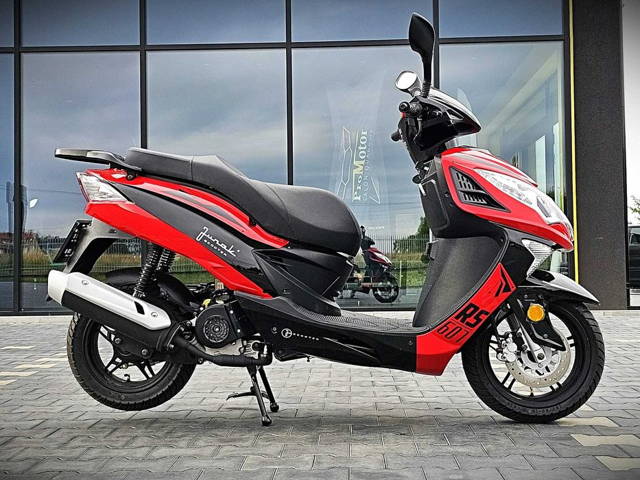 // skuter JUNAK RS 607 // 50CC // Najmocniejszy // DUŻY // ProMotor