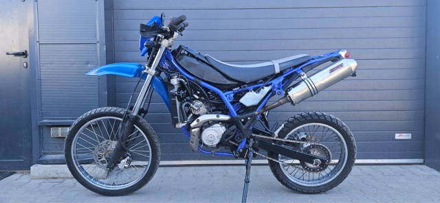 Yamaha WR 125 R enduro na Kat A1 / B silnik wtrysk homologacja opony