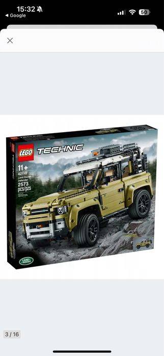 LEGO Technic 42110 Land Rover Defender ORGINAŁ