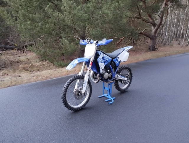 Yamaha yz 125 po remoncie