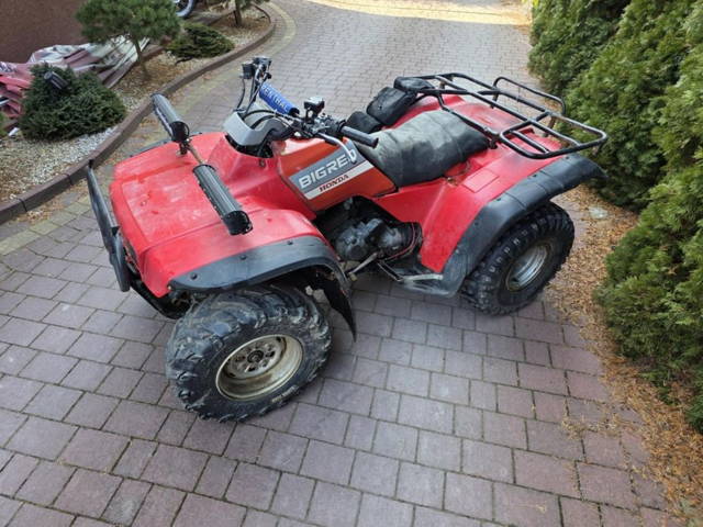 Honda Quad 300 big red trx Honda 300 quad hak transport