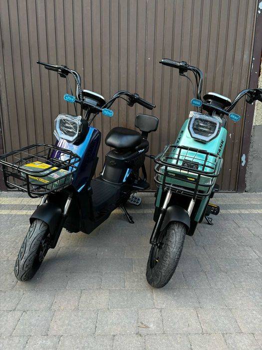SKUTER ELEKTRYCZNY 250WAT e-TANK Duży Koszyk Oparcie Ledy Raty Dostawa