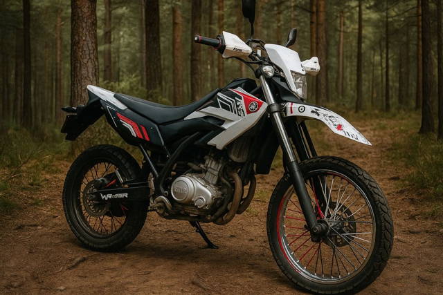 Yamaha YZF R125 WR 125 R Enduro Super stan! Filmik! Transport!