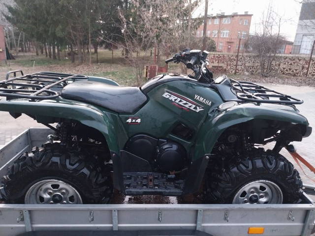 Quad Honda Yamaha Gryzzli 700 4x4 2010r wspomaganie