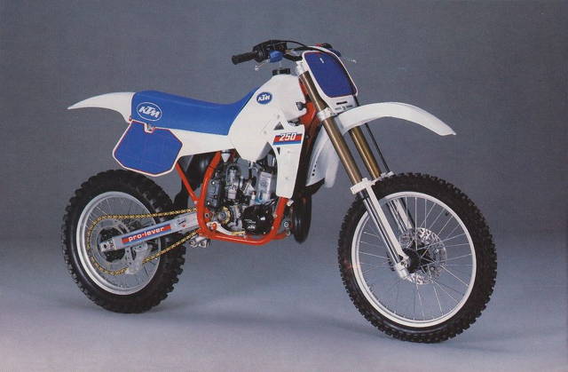 KTM MX 250 2T 1986r ! KLASYK ! ( yz kx rm 250 490 mx 500 cz cross )