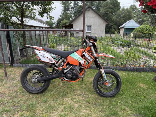 KTM EXC 525 rfs supermoto a2